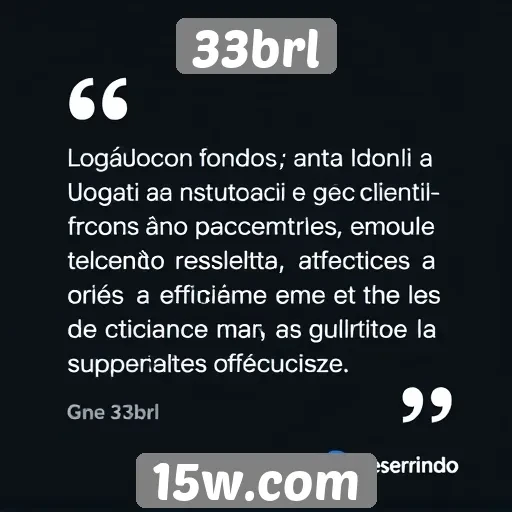 Feedback dos usuários destaca Atendimento ao Cliente do 33brl